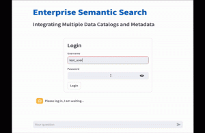 Search enterprise data assets using LLMs backed by knowledge graphs