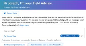 How AWS sales uses Amazon Q Business for customer engagement