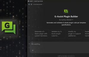 Project G-Assist Plug-In Builder Lets Anyone Customize AI on GeForce RTX AI PCs
