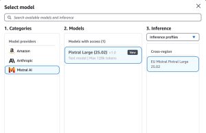 Pixtral Large is now available in Amazon Bedrock