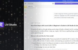 LM Studio Accelerates LLM Performance With NVIDIA GeForce RTX GPUs and CUDA 12.8