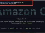 Build modern serverless solutions following best practices using Amazon Q Developer CLI and MCP
