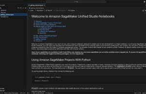 Speed up delivery of ML workloads using Code Editor in Amazon SageMaker Unified Studio
