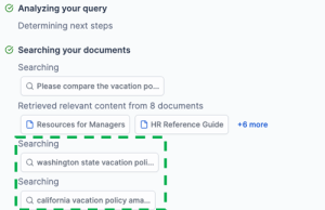 Bringing agentic Retrieval Augmented Generation to Amazon Q Business