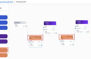 Inline code nodes now supported in Amazon Bedrock Flows in public preview