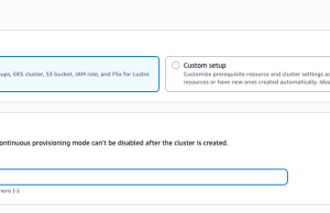 Announcing the new cluster creation experience for Amazon SageMaker HyperPod