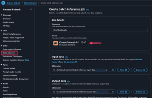 Monitor Amazon Bedrock batch inference using Amazon CloudWatch metrics