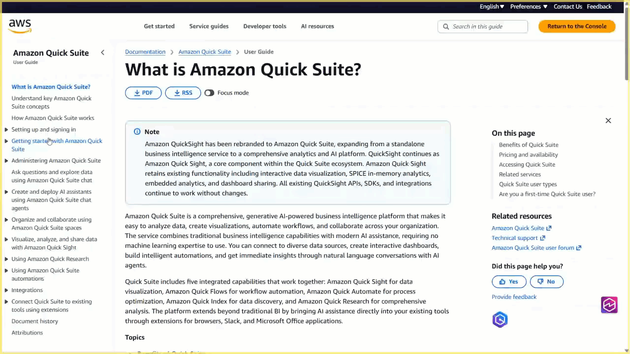 Create AI-powered chat assistants for your enterprise with Amazon Quick Suite