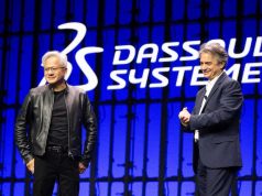 Everything Will Be Represented in a Virtual Twin, Jensen Huang Says at 3DEXPERIENCE World