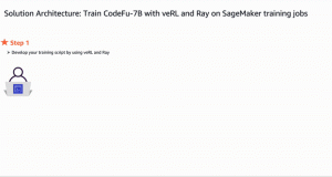 Train CodeFu-7B with veRL and Ray on Amazon SageMaker Training jobs