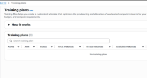 Deploy SageMaker AI inference endpoints with set GPU capacity using training plans